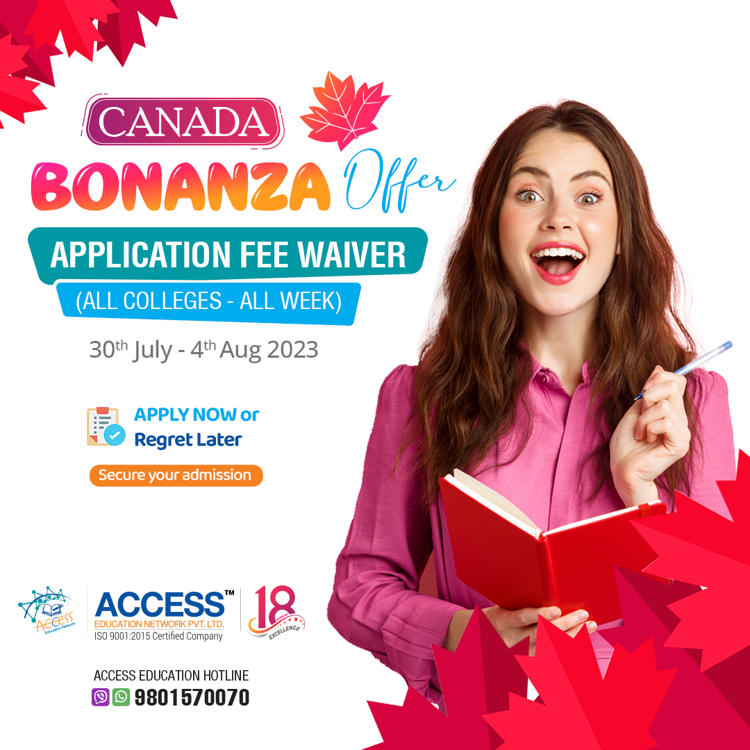 Canada Bonanza Offer 2025 – Study in Canada from Nepal